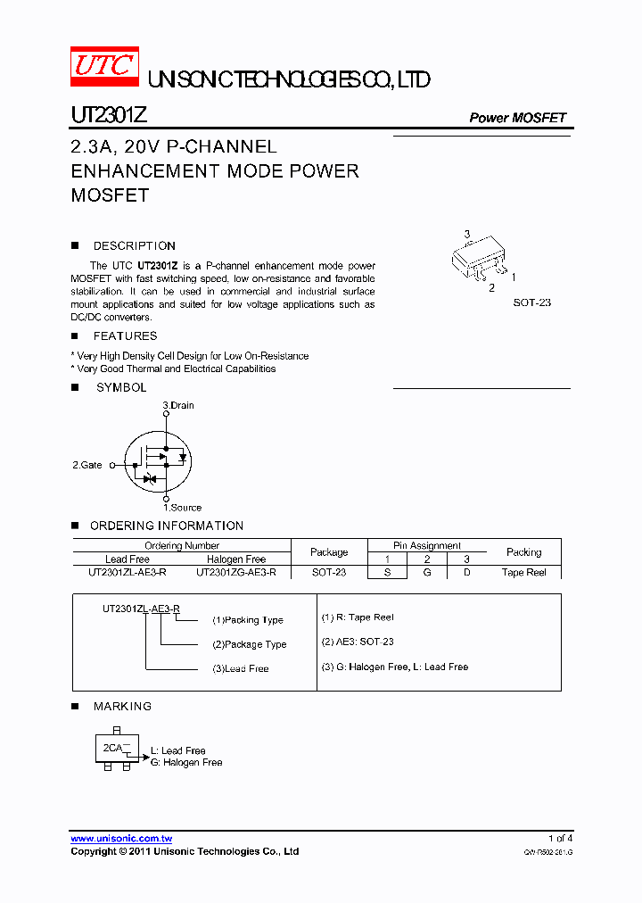 UT2301ZL-AE3-R_5783496.PDF Datasheet