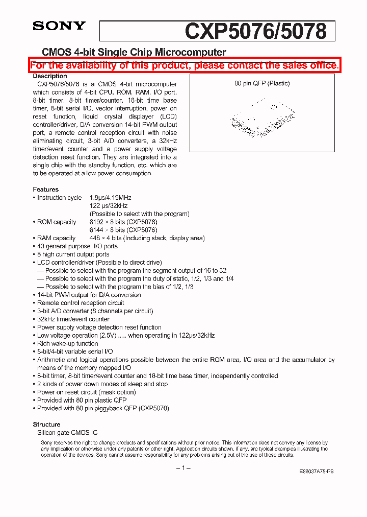 CXP5076_5783630.PDF Datasheet