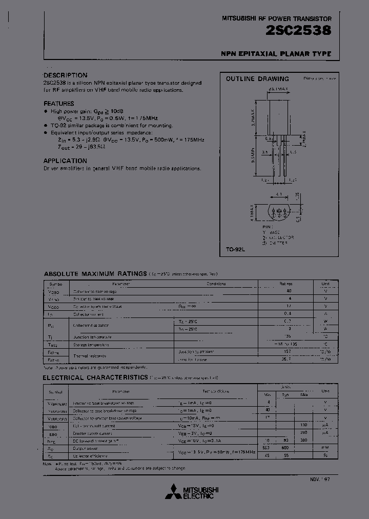 2SC2538_5789353.PDF Datasheet