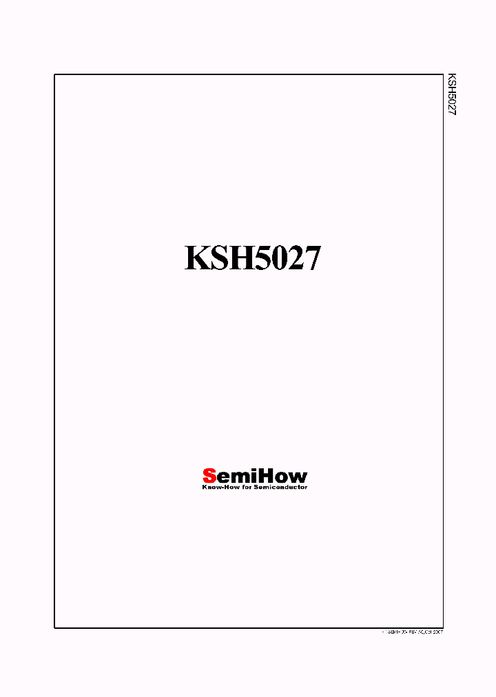 KSH5027_5792525.PDF Datasheet