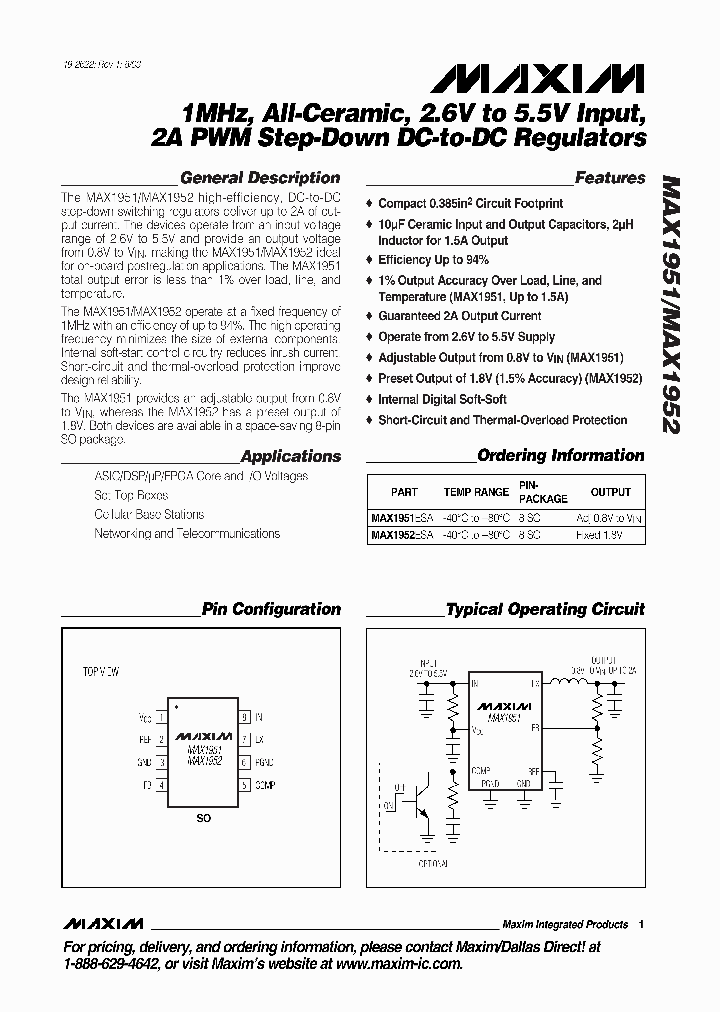 MAX1952_5800101.PDF Datasheet