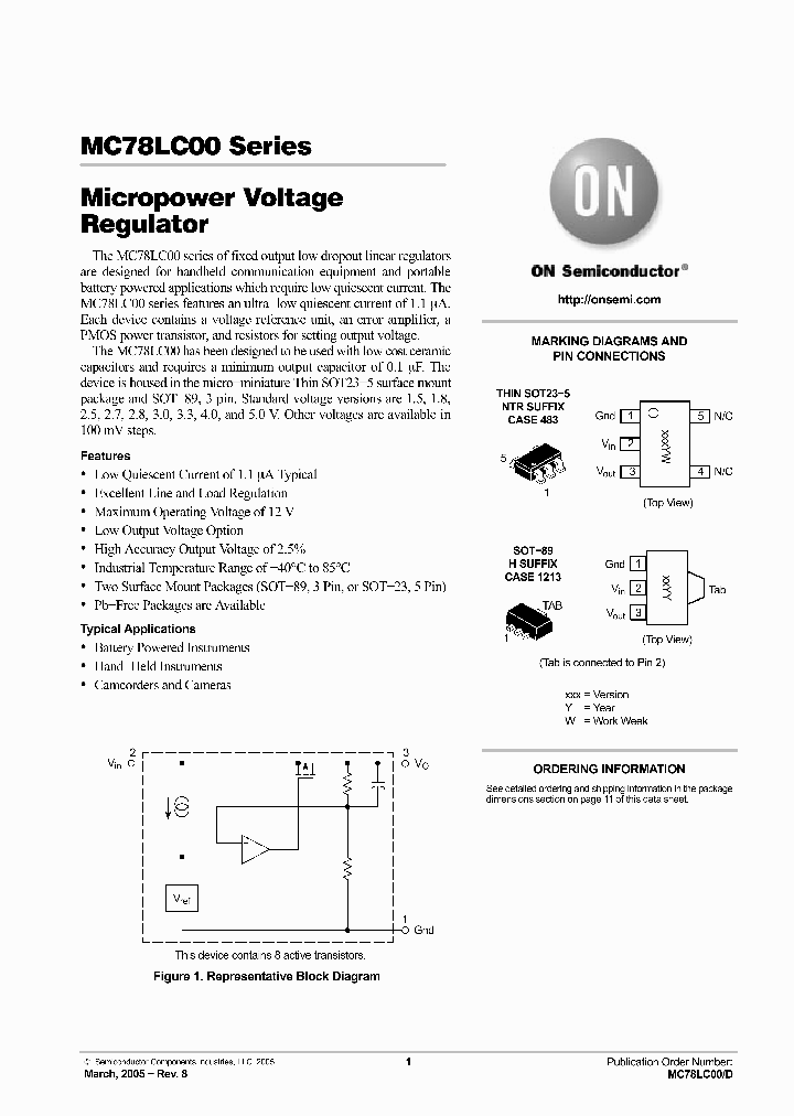 MC78LC18NTRG_5801761.PDF Datasheet