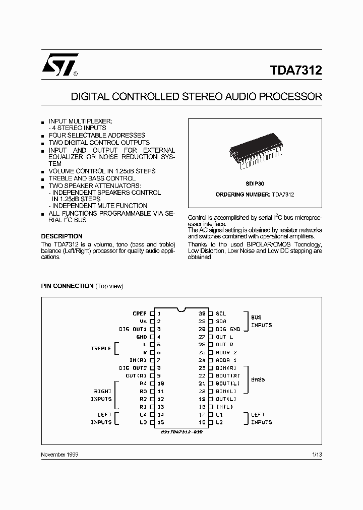 TDA7312_5816008.PDF Datasheet