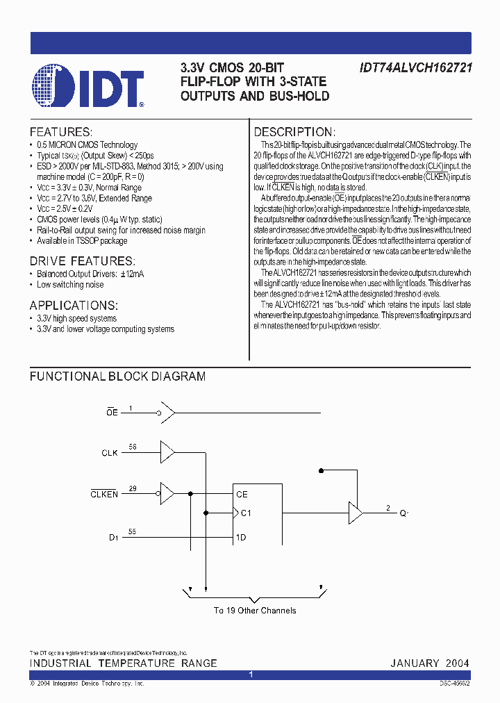 IDT74ALVCH162721PA_5816979.PDF Datasheet