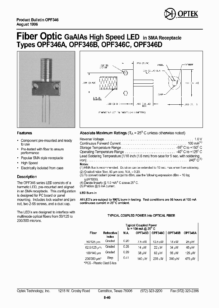 OPF346D_5816986.PDF Datasheet