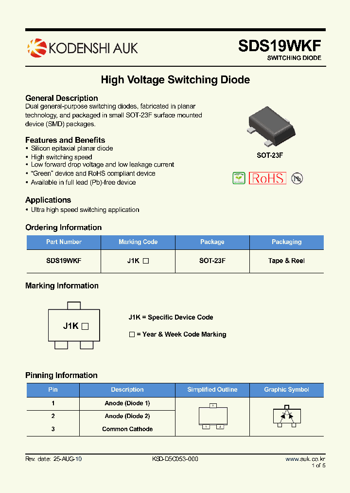 SDS19WKF_5827912.PDF Datasheet