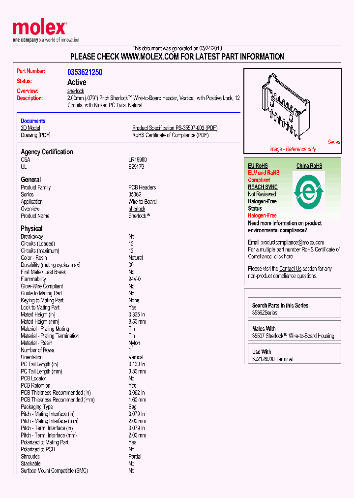 35362-1250_5830114.PDF Datasheet