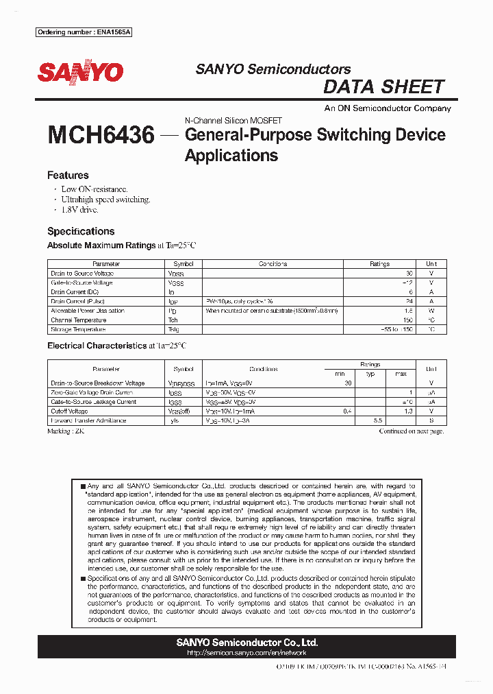 MCH6436_5833617.PDF Datasheet