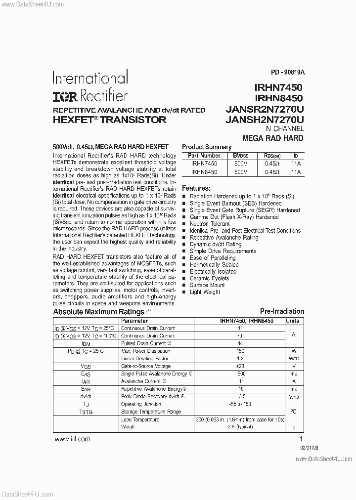 IRHN7450_5836992.PDF Datasheet