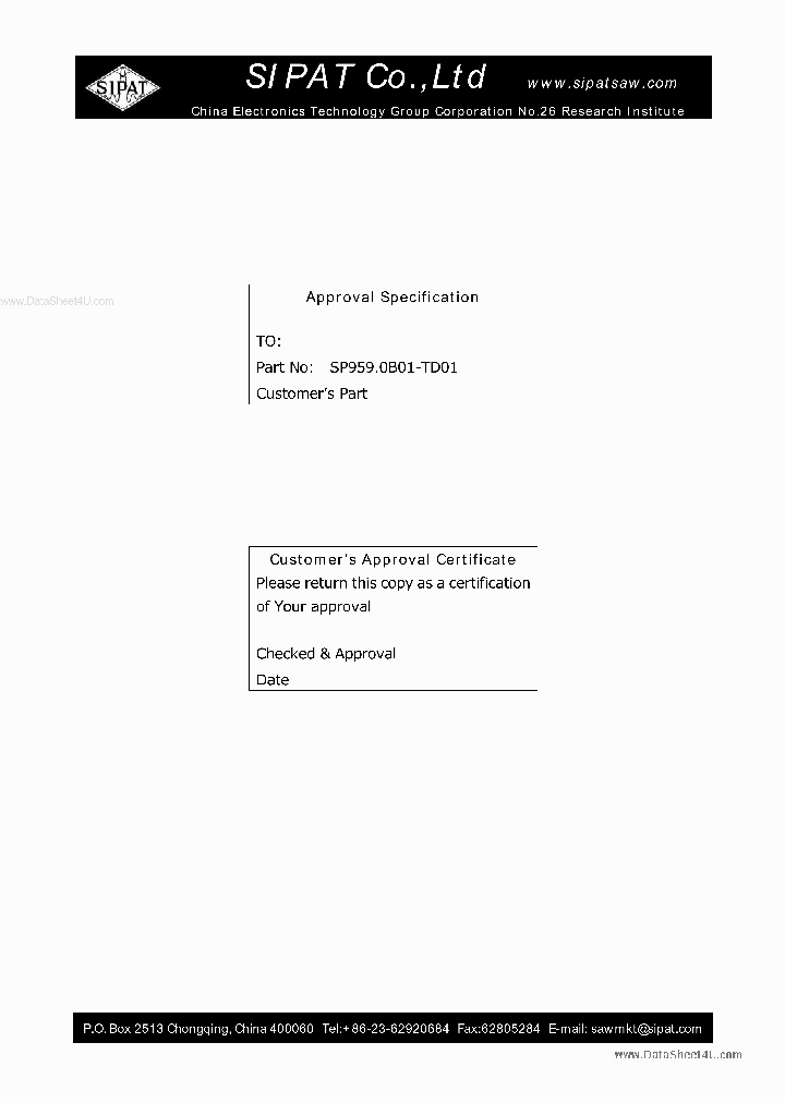 SP959B01-TD01_5847523.PDF Datasheet