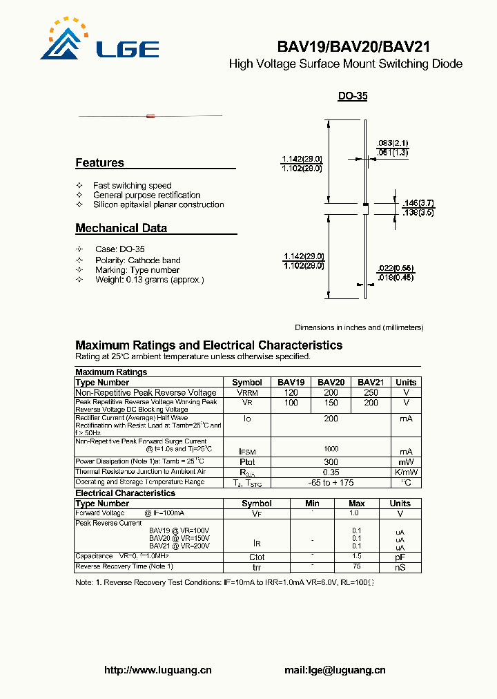 BAV20_5846427.PDF Datasheet