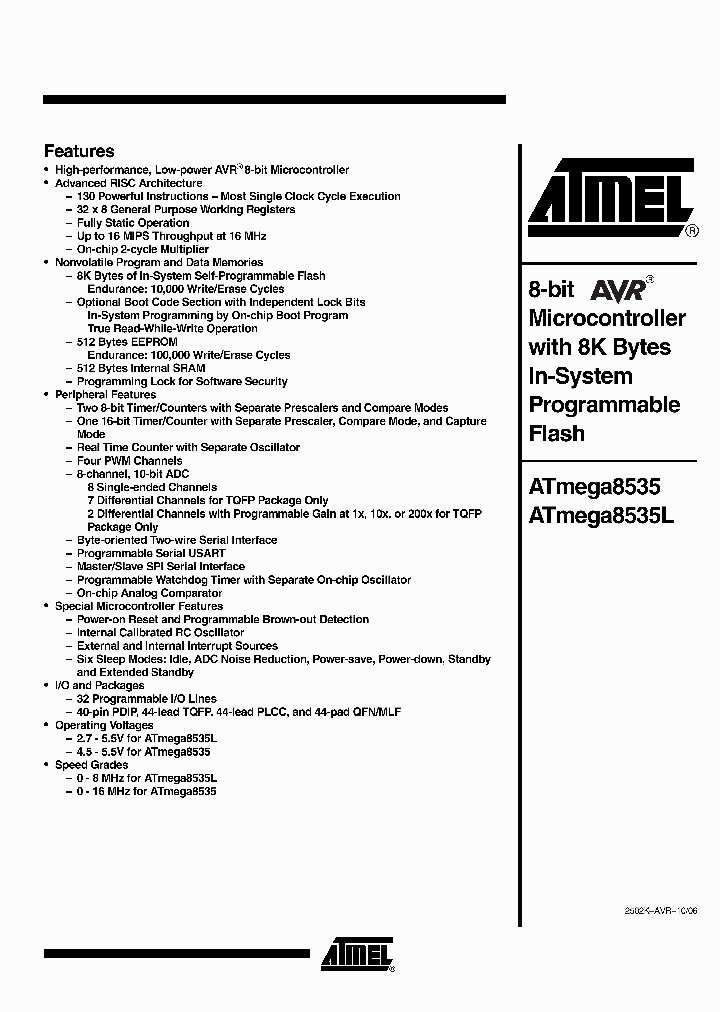 ATMEGA8535L-8JU_5845528.PDF Datasheet