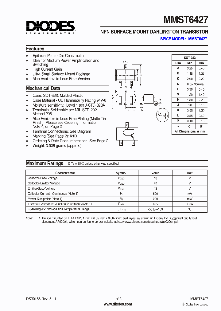 MMST6427_5851977.PDF Datasheet