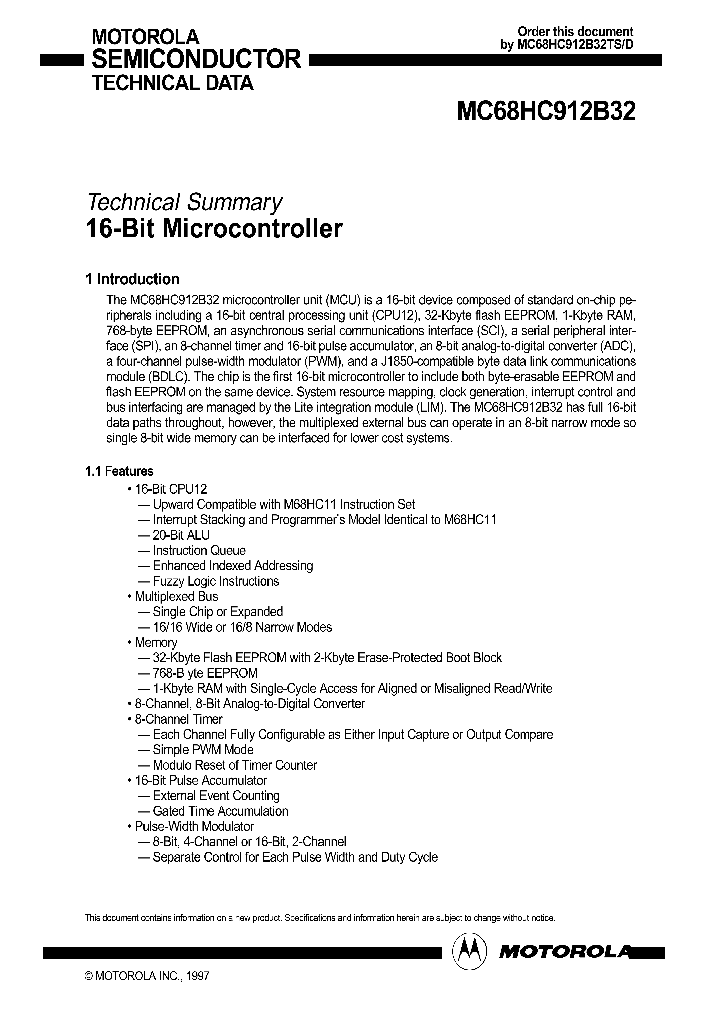 MC68HC912B32TS_5853229.PDF Datasheet