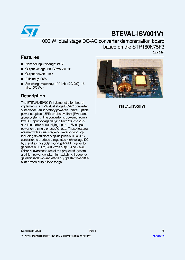 STEVAL-ISV001V1_5857706.PDF Datasheet