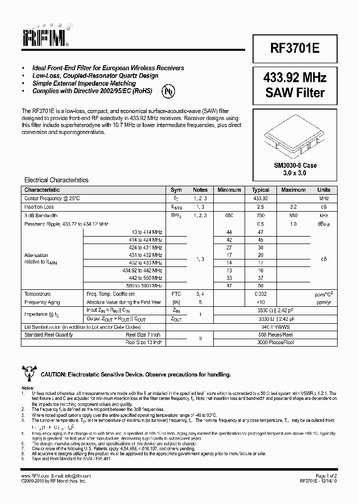 RF3701E_5871784.PDF Datasheet
