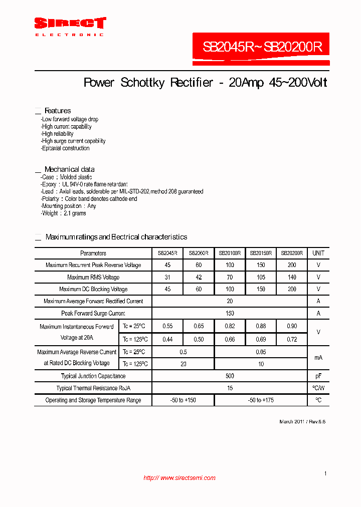 SB2045R_5873831.PDF Datasheet