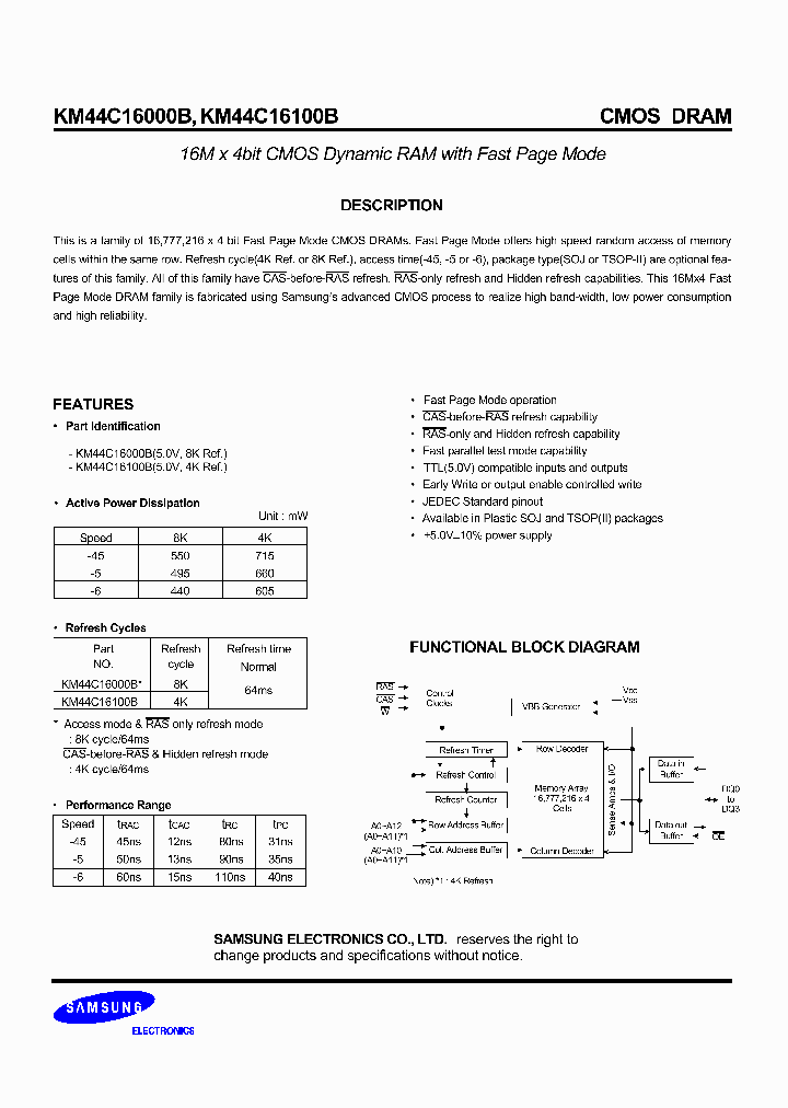 KM44C16000B_5898504.PDF Datasheet