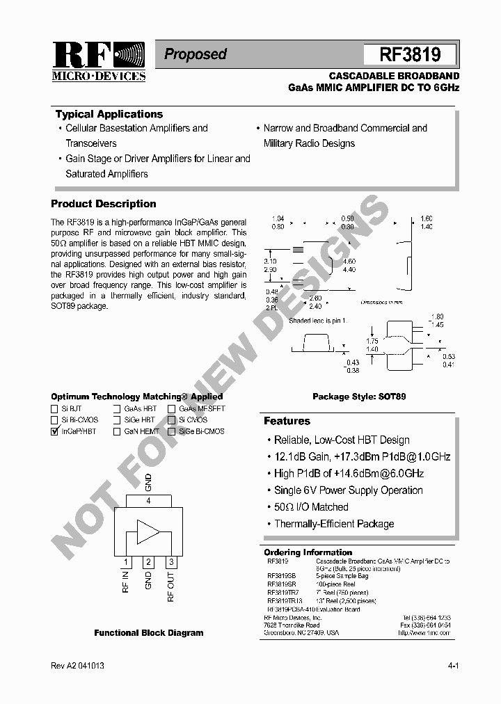 RF3819_5903225.PDF Datasheet