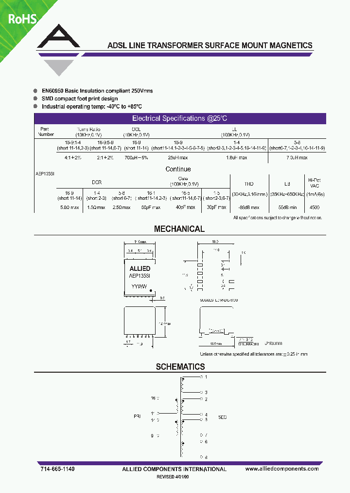 AEP135SI_5906052.PDF Datasheet