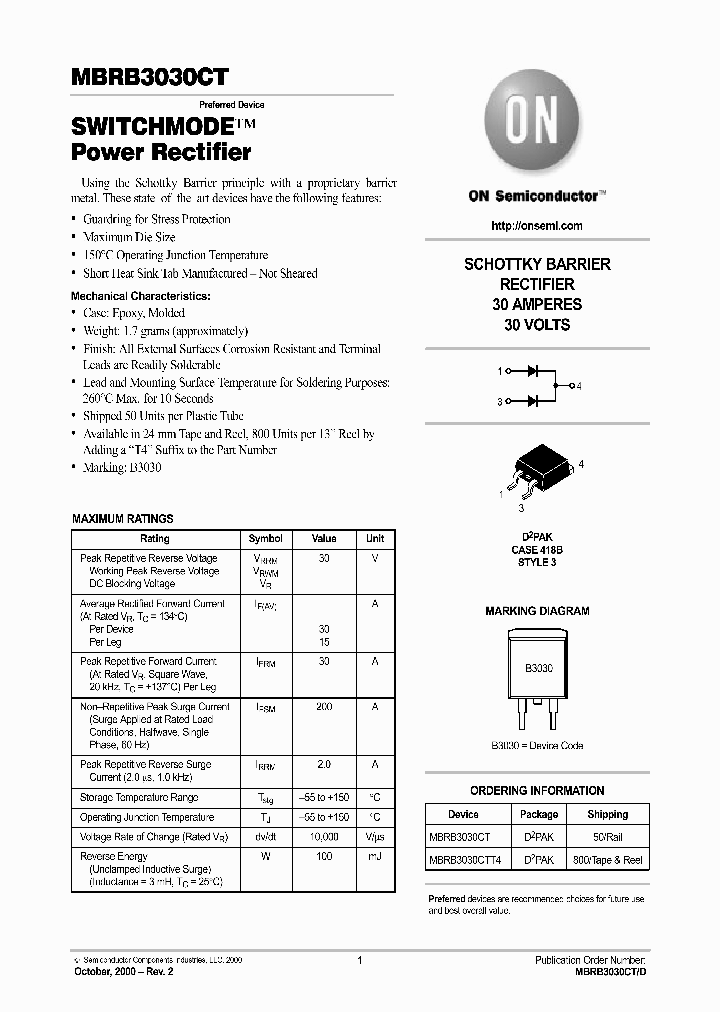 MBRB3030CT-D_5908183.PDF Datasheet