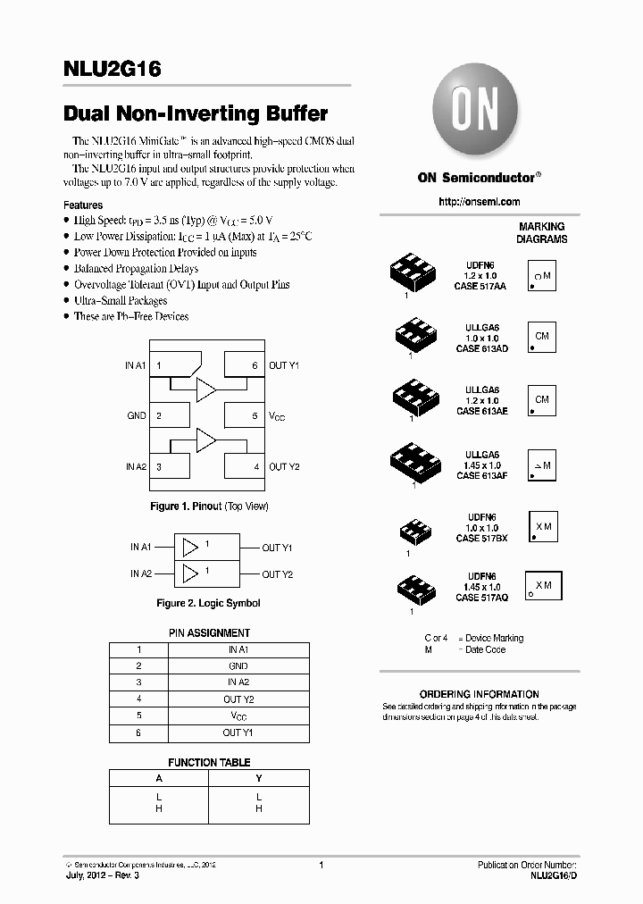 NLU2G16AMUTCG_5910162.PDF Datasheet