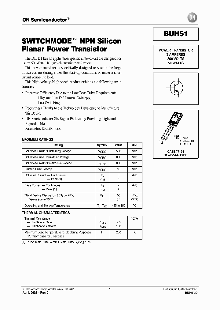 BUH51-D_5910430.PDF Datasheet