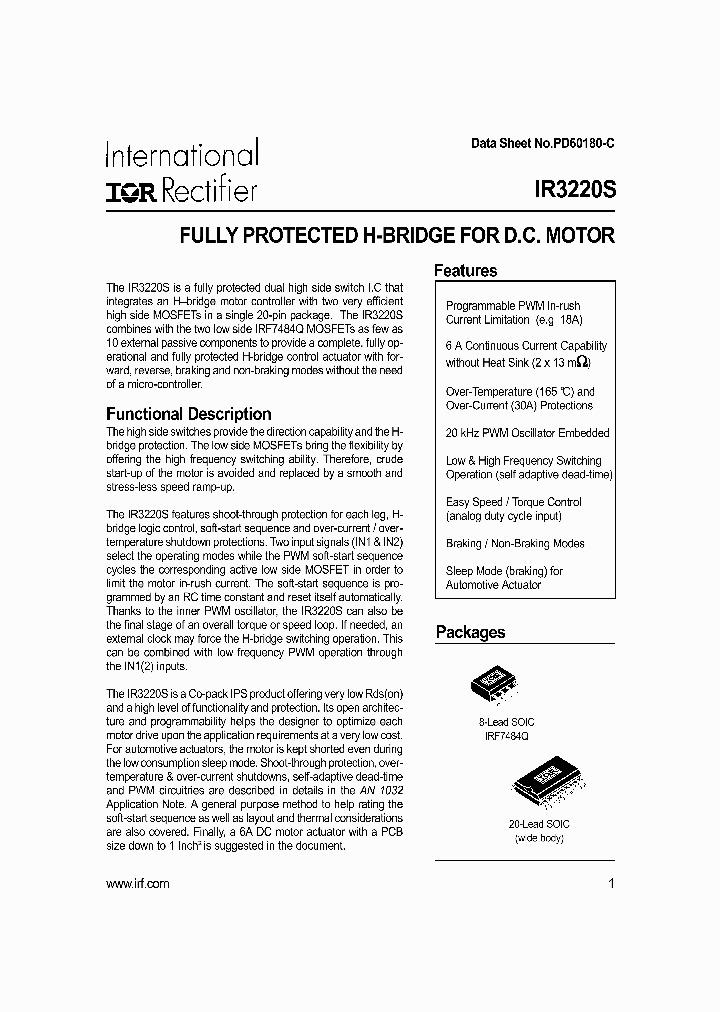 IR3220S_5911399.PDF Datasheet