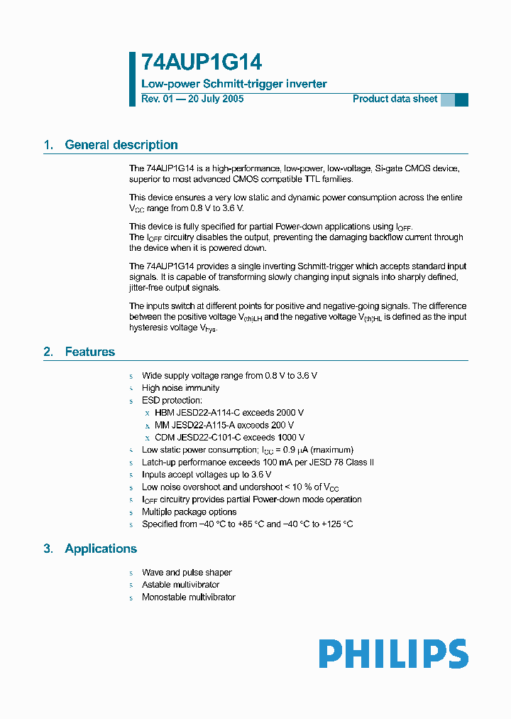 74AUP1G14GM_5895251.PDF Datasheet