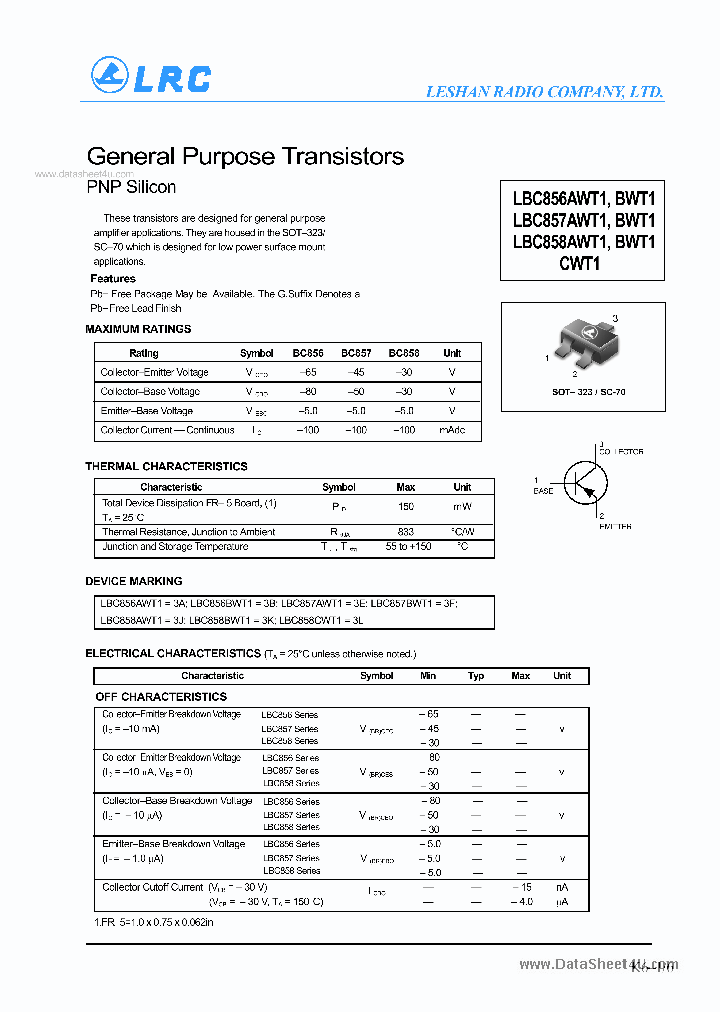 LBC857BWT1_5912736.PDF Datasheet