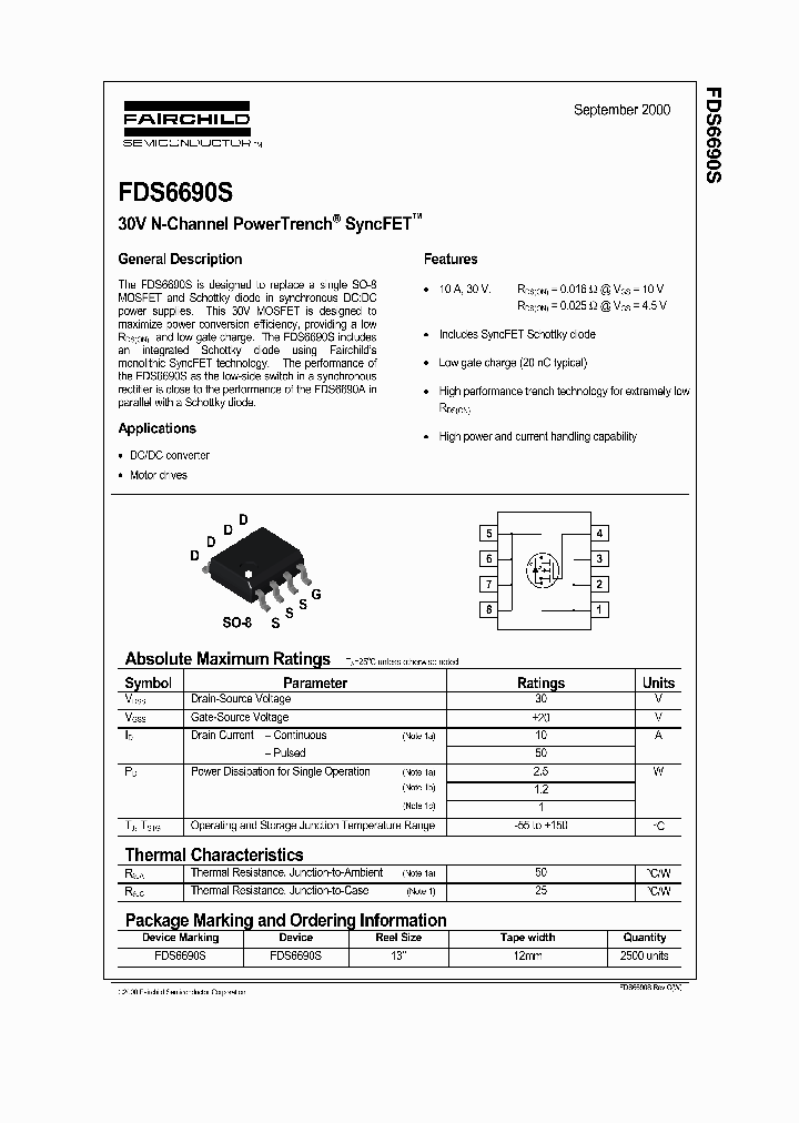 FDS6690S_5914770.PDF Datasheet