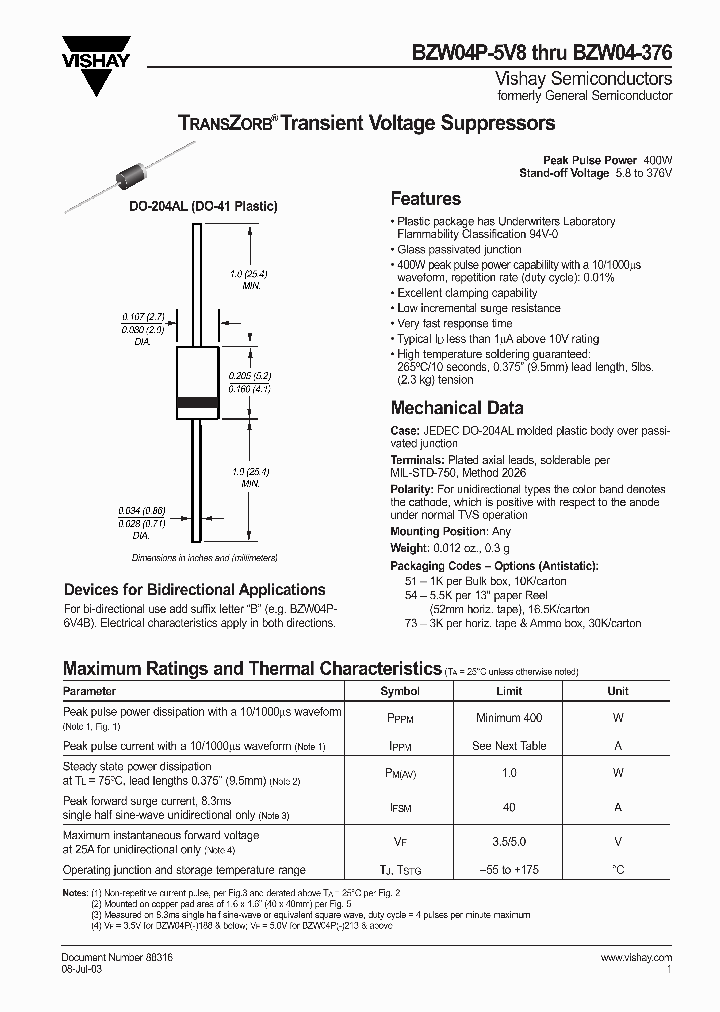 BZW04NN_5918759.PDF Datasheet