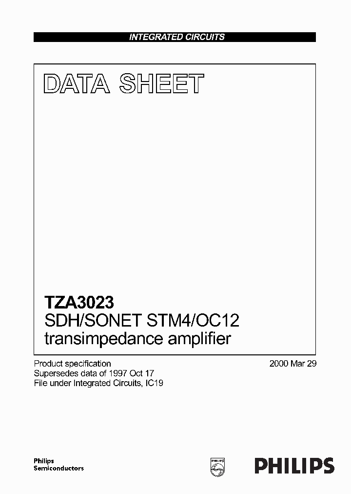 TZA3023T_5932380.PDF Datasheet