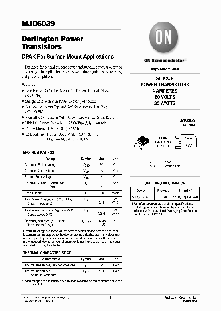 MJD6039T4_5957972.PDF Datasheet