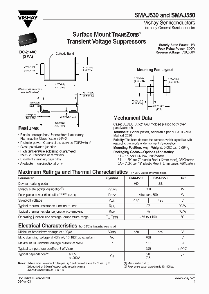 SMAJ530AMP550_5960148.PDF Datasheet