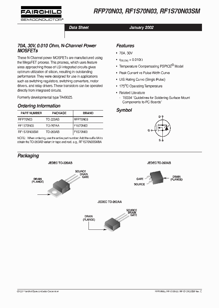 RF1S70N03SM_5963543.PDF Datasheet