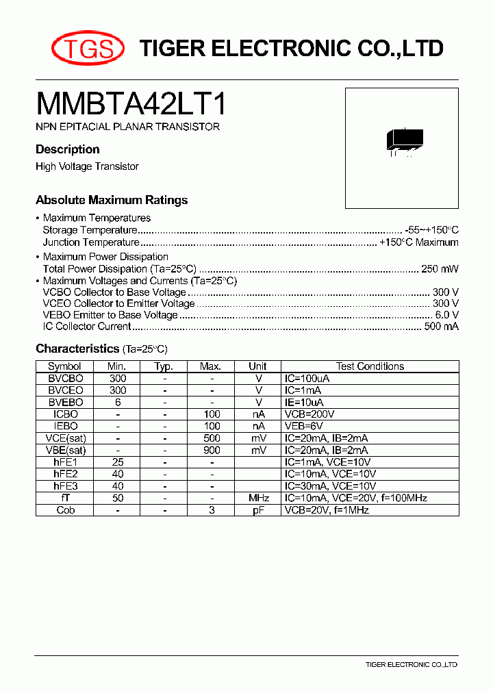 MMBTA42LT1_5974356.PDF Datasheet