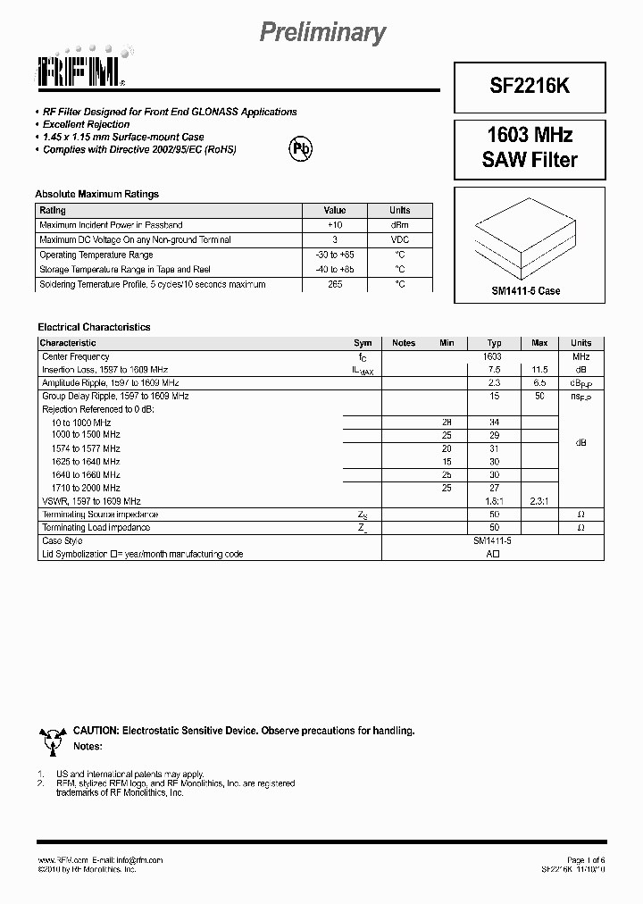 SF2216K_5974488.PDF Datasheet