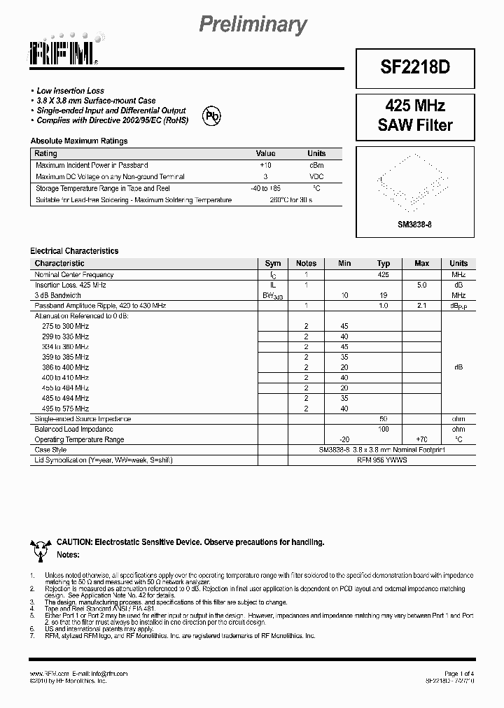 SF2218D_5974490.PDF Datasheet