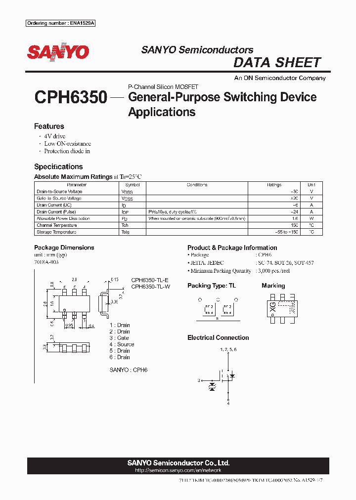CPH6350-TL-E_5997571.PDF Datasheet