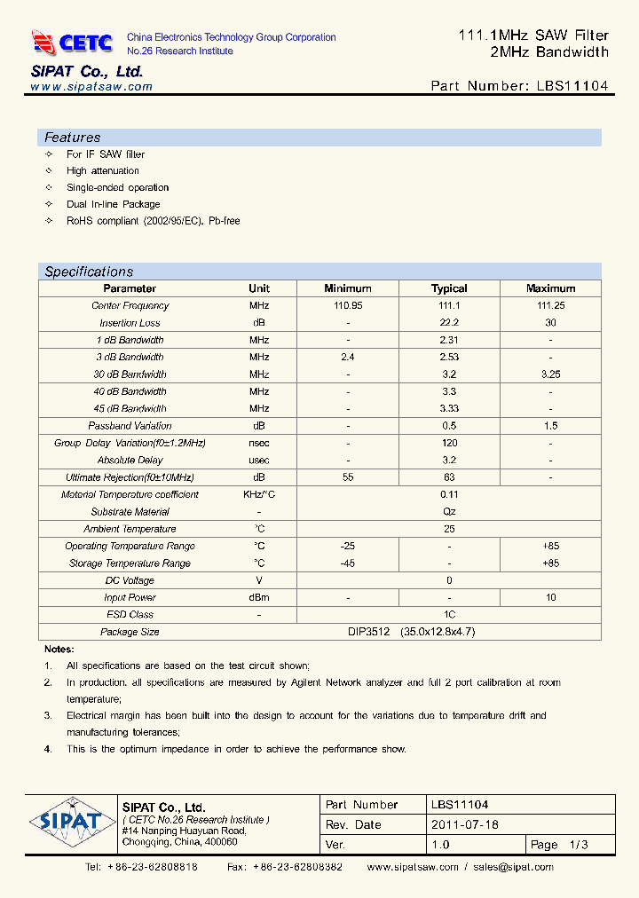 LBS11104_6021588.PDF Datasheet