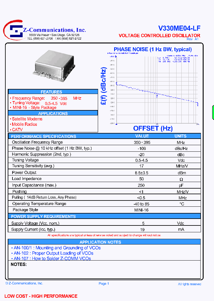 V330ME04-LF_6032694.PDF Datasheet