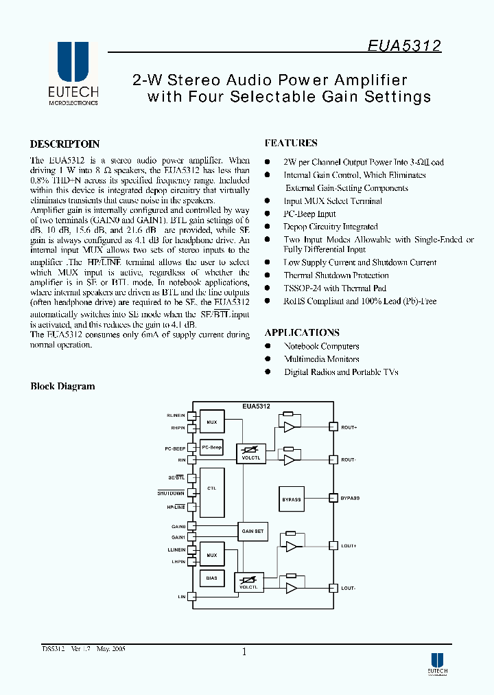 EUA5312QIR1_6051274.PDF Datasheet