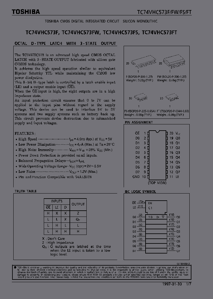 TC74VHC573FT_6083597.PDF Datasheet