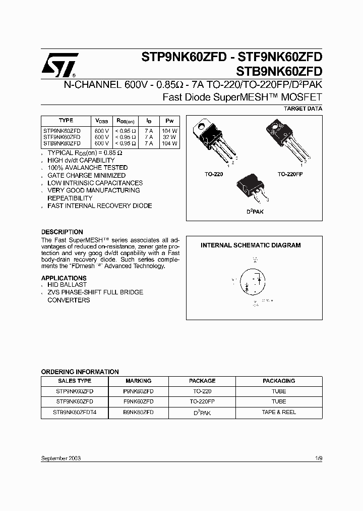 STF9NK60ZFD_6127964.PDF Datasheet