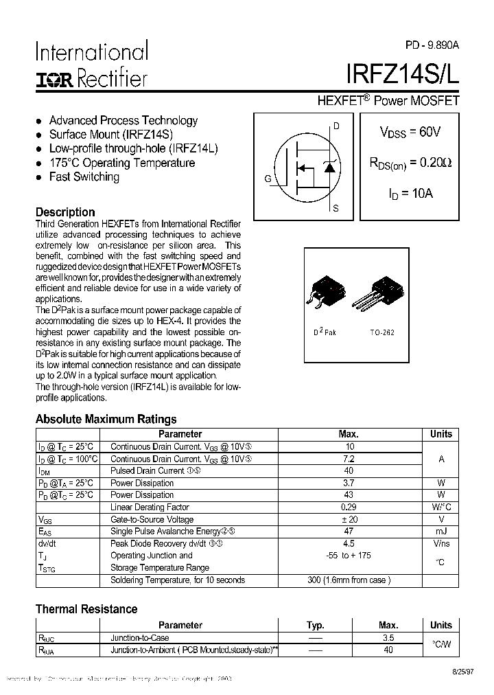 IRFZ14S_6127498.PDF Datasheet