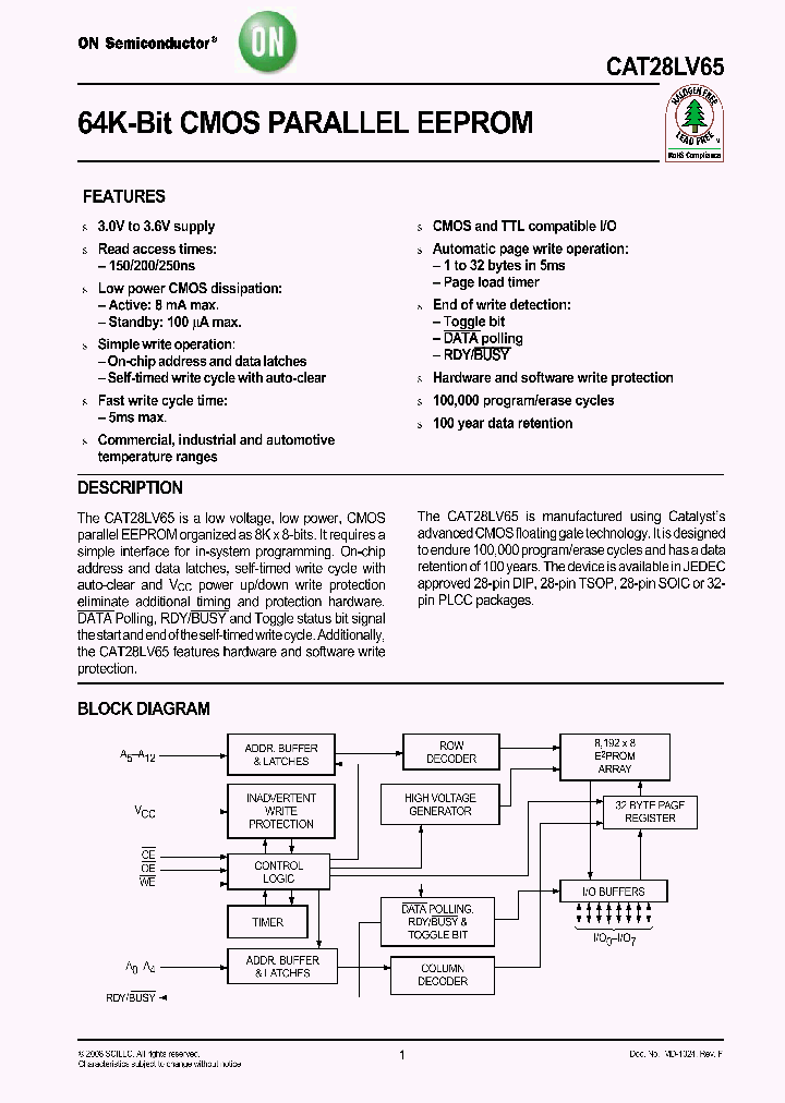 CAT28LV65H13I-20T_6134149.PDF Datasheet