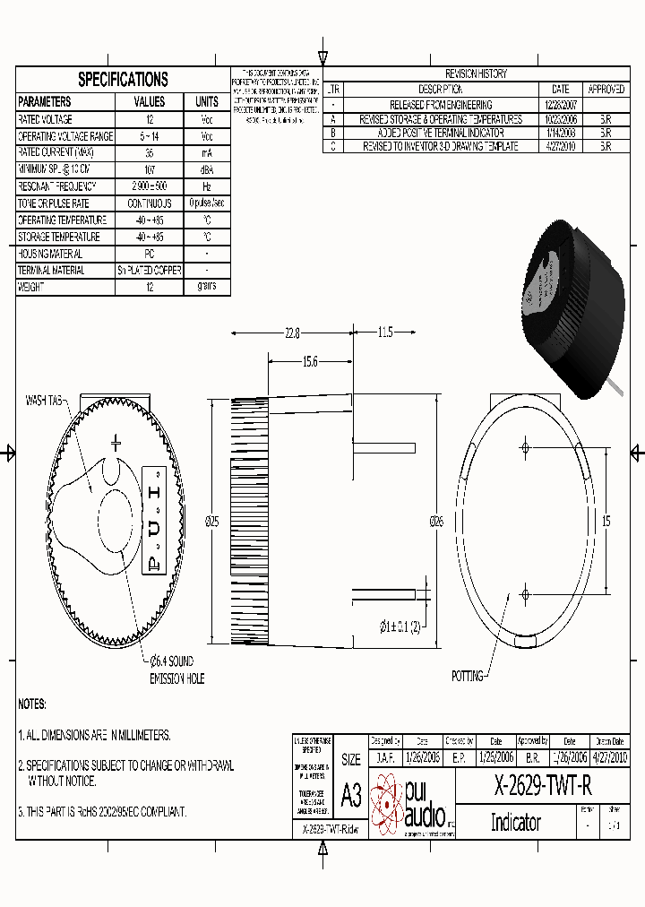 X-2629-TWT-R_6134356.PDF Datasheet