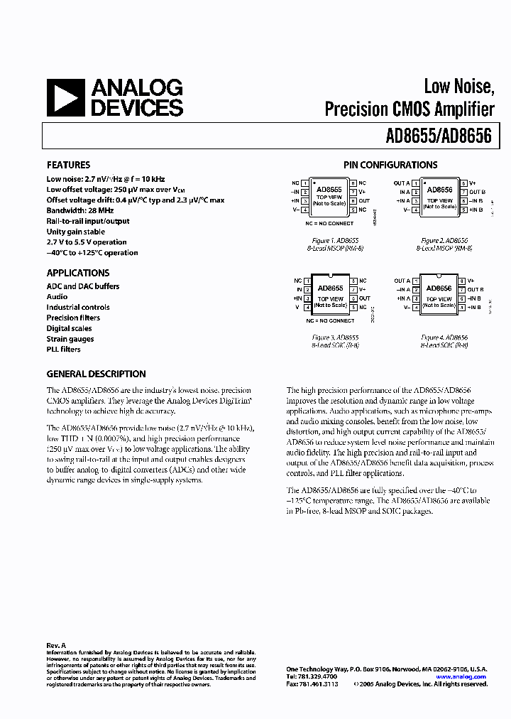 AD8656ARMZ-R2_6158137.PDF Datasheet