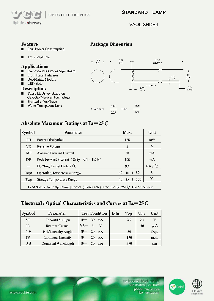 VAOL-3HDE4_6170702.PDF Datasheet